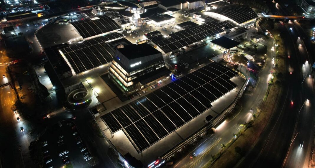 Solar Siege: Joburg Mall Takes Over the African Sky