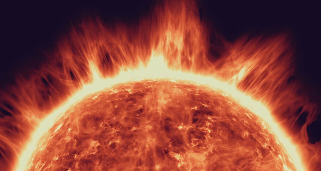 Cataclysm Ignites: Earth Scorched by Solar Fury